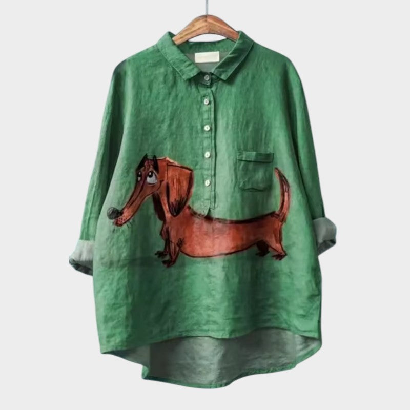 Line - Sofistikerte Bluse