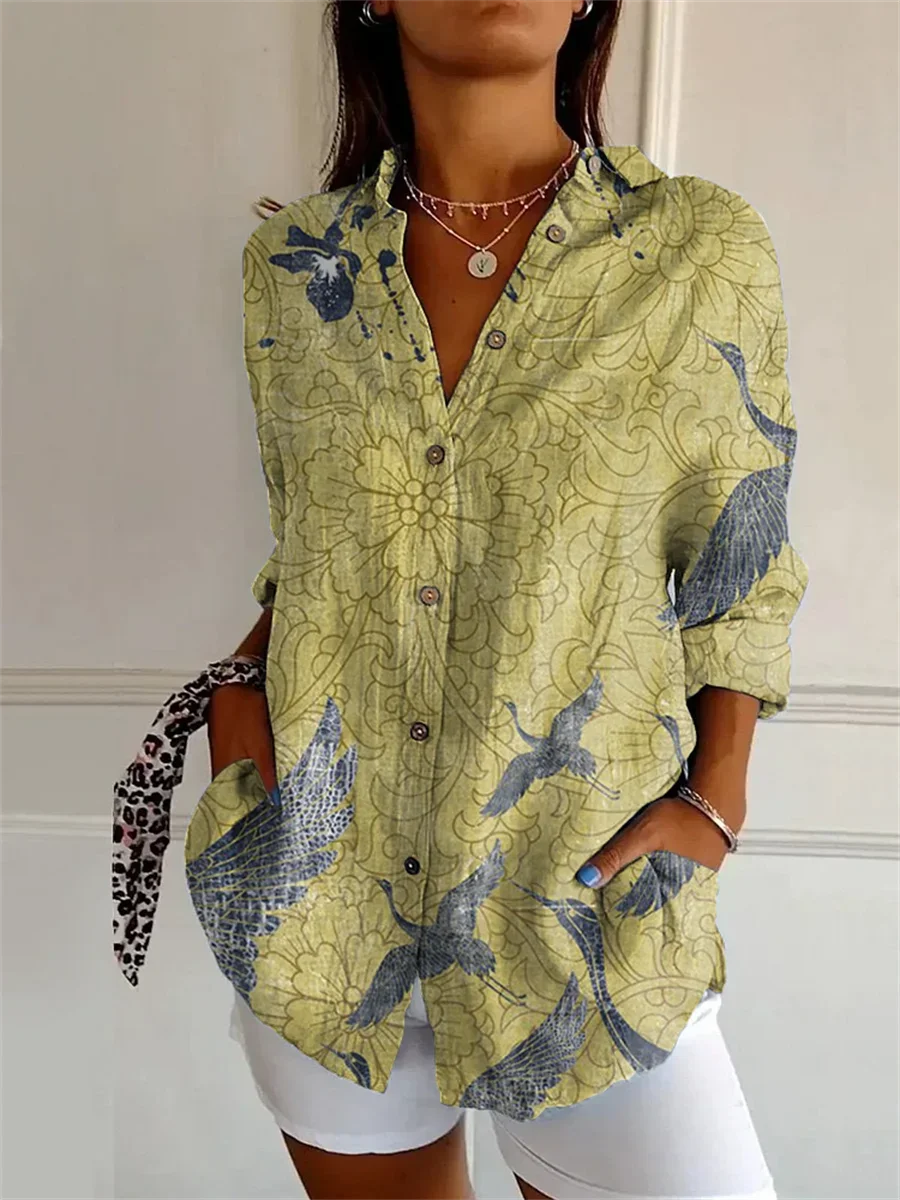 Sira - Bequeme Lange Bluse