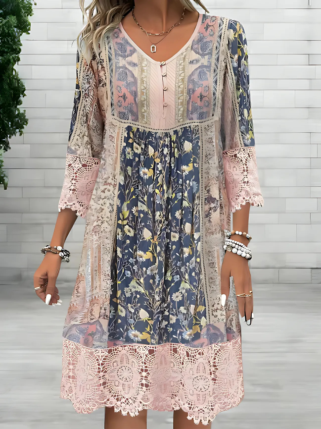 TAMARA™ | LUXURIÖSES BOHEMIAN FLIEßENDES KLEID