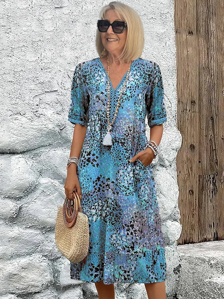 CAMILLE™ | LEBHAFTES MIDIKLEID