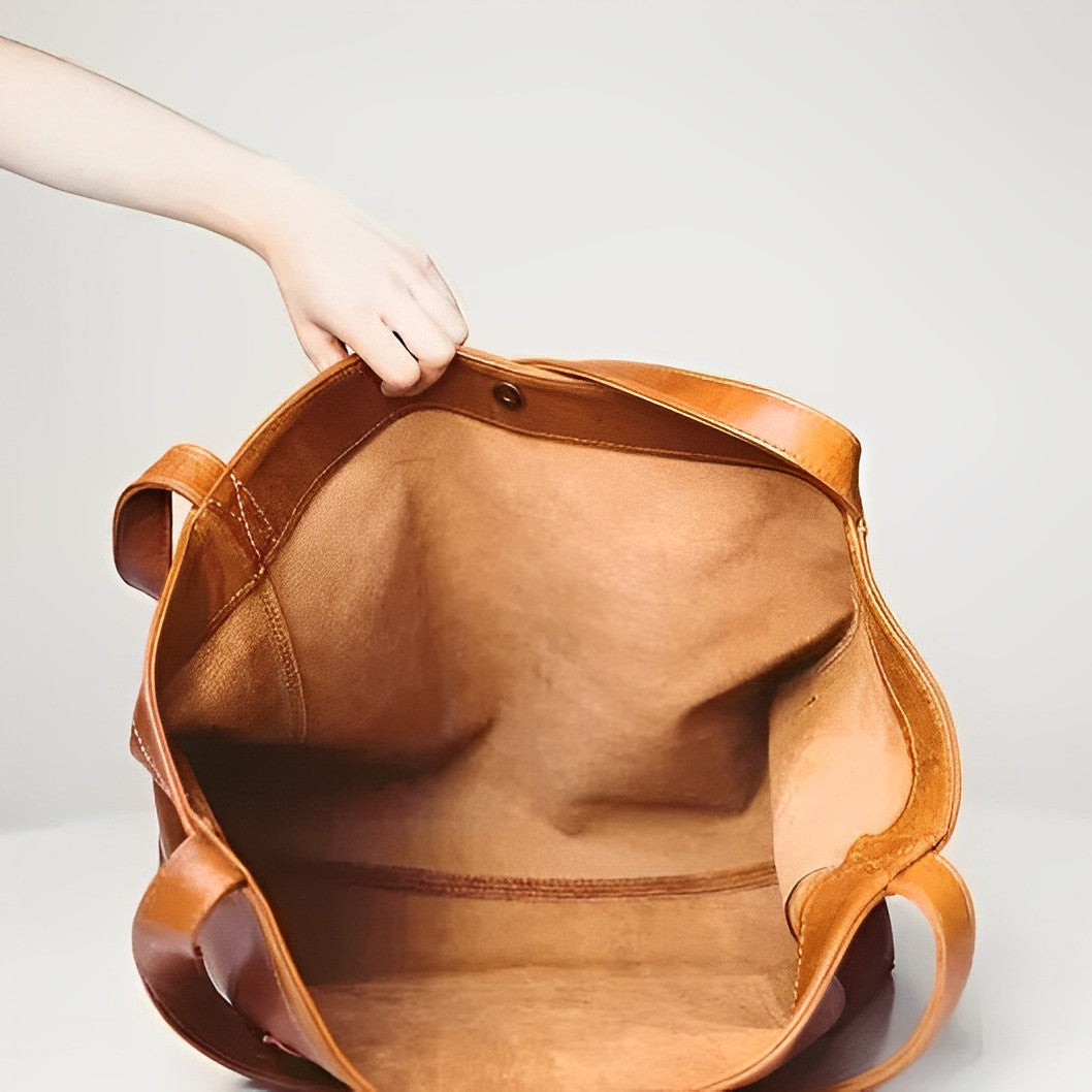 Aurora | Vintage Leder-Schultertasche