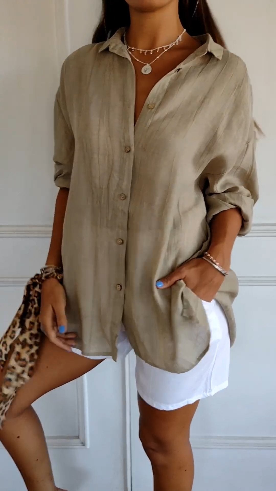 Sacha - Bequeme Lange Bluse