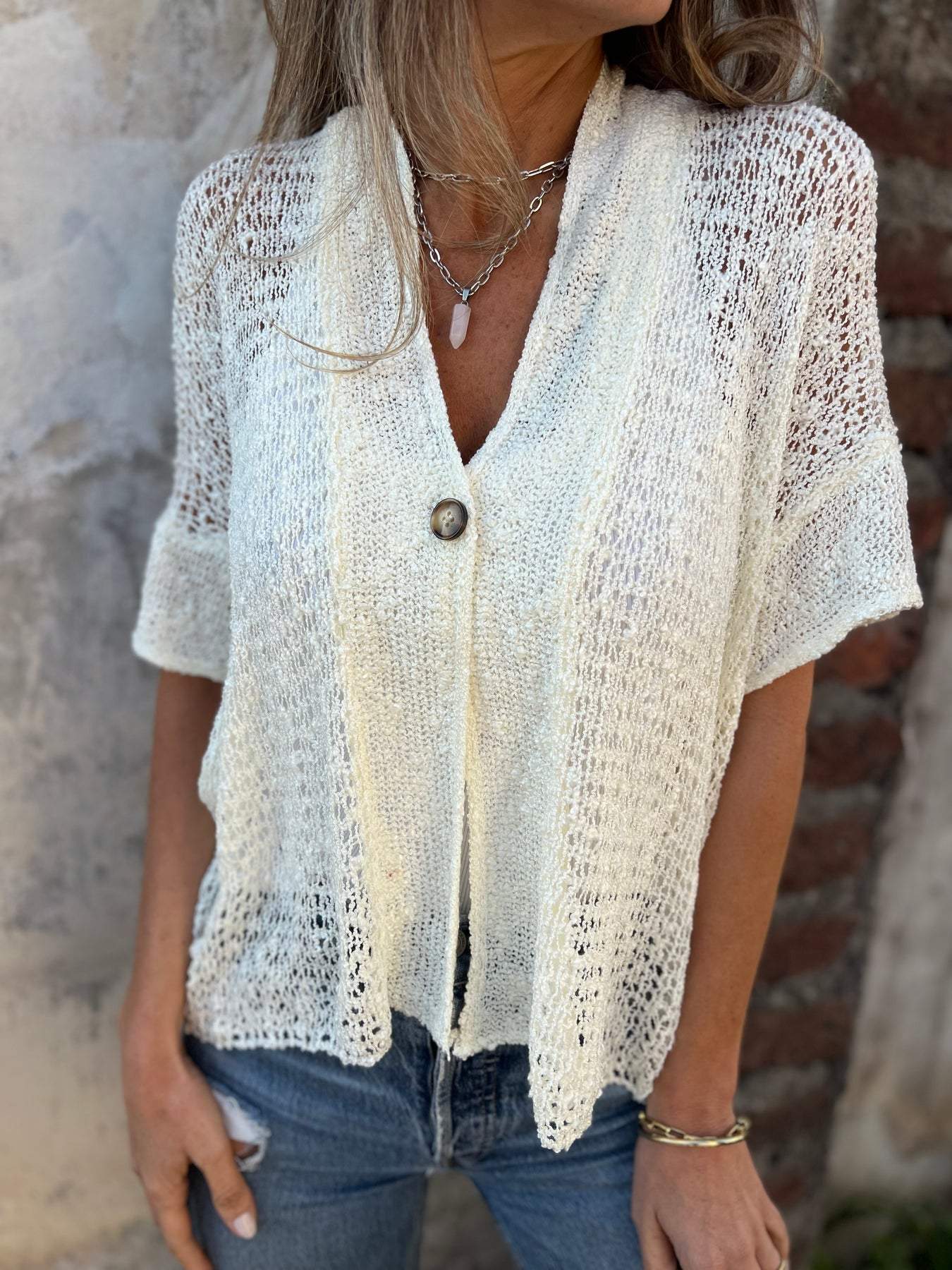 Francine™ | Elegante strukturierte Bluse
