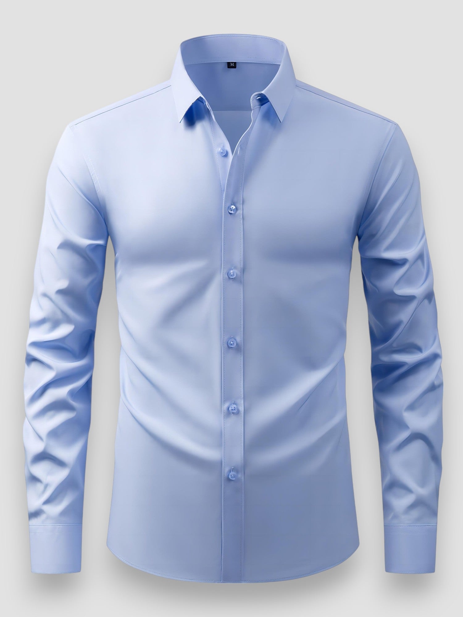 Lucas™ | Slim-Fit Hemd mit langen Ärmeln