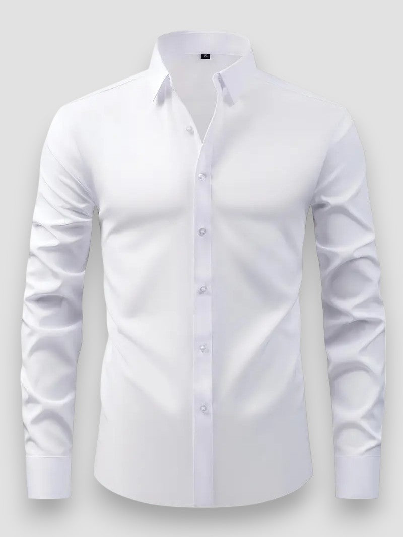 Lucas™ | Slim-Fit Hemd mit langen Ärmeln